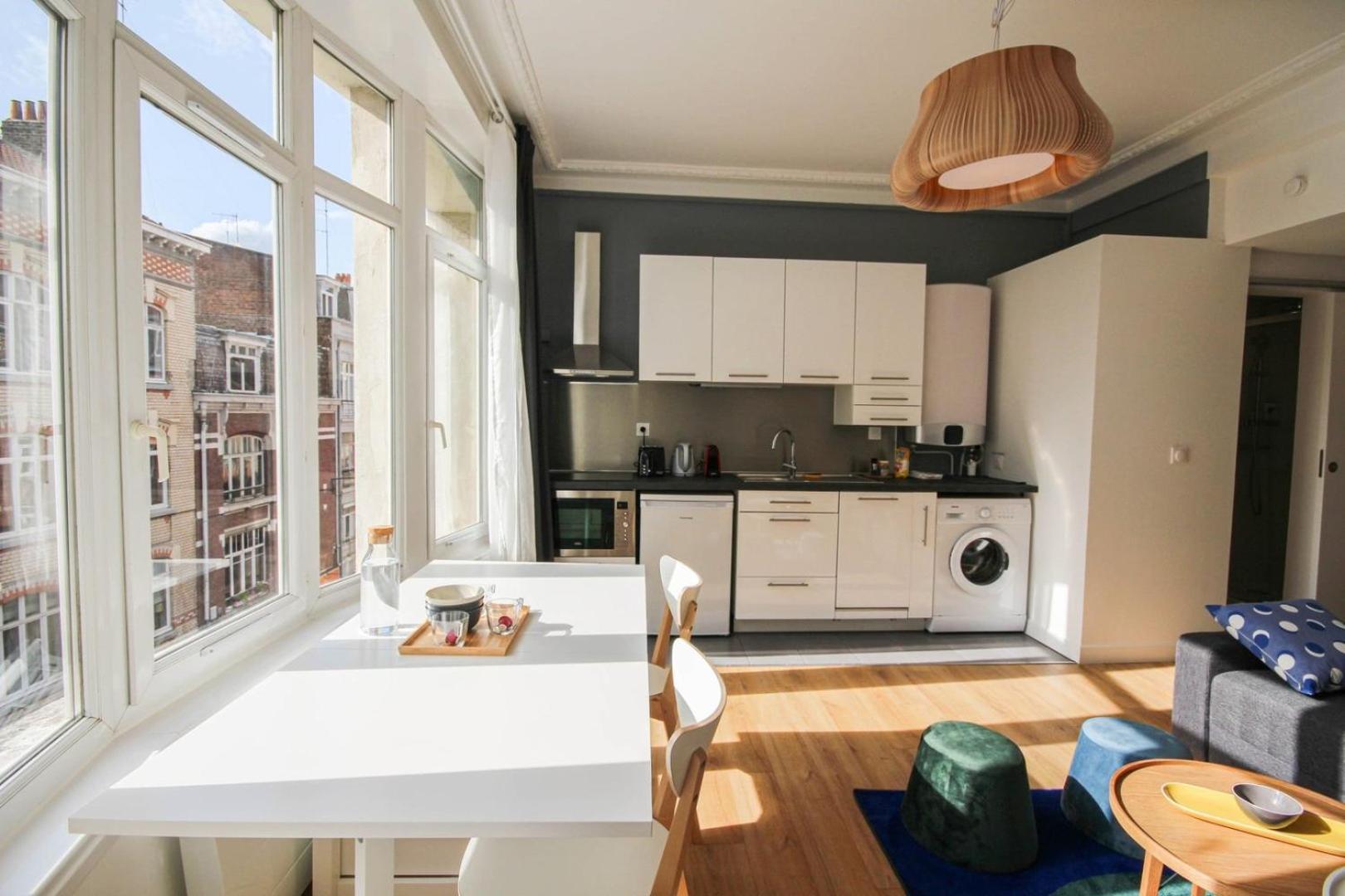 Fully-Equipped Apartment In City Center + Parking Rijsel Buitenkant foto